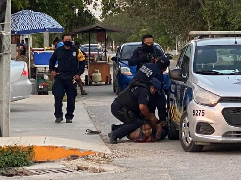 Brutalidad policiaca en Tulum le quita la vida