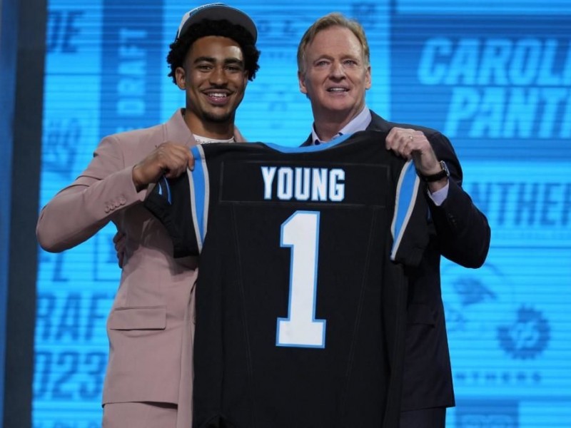 Bryce Young, primera selección del Draft 2023 de la NFL
