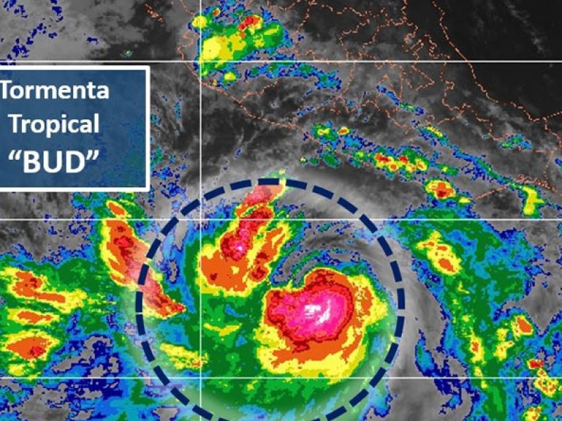 Bud causará fuertes lluvias