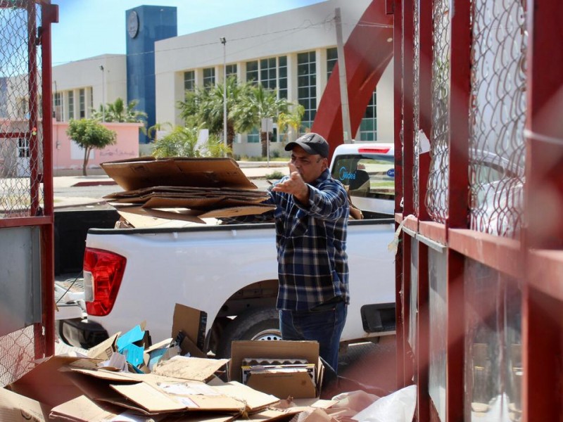 Buena participación en reciclatón Guaymas