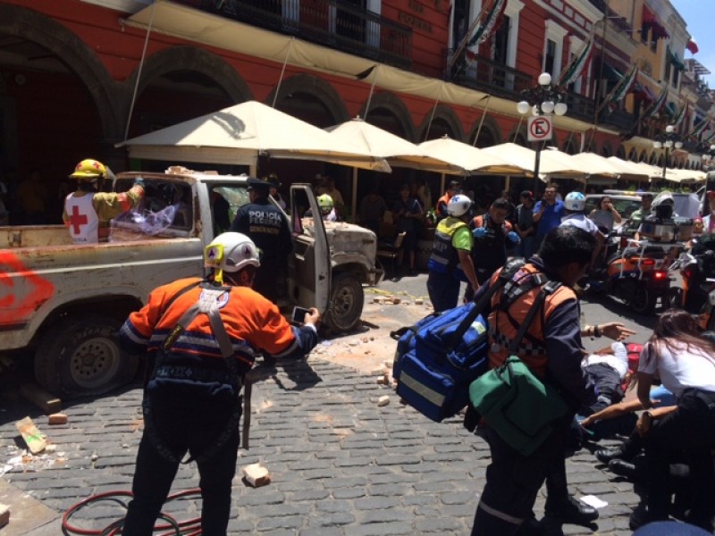 Buena respuesta durante Macrosimulacro en el zócalo