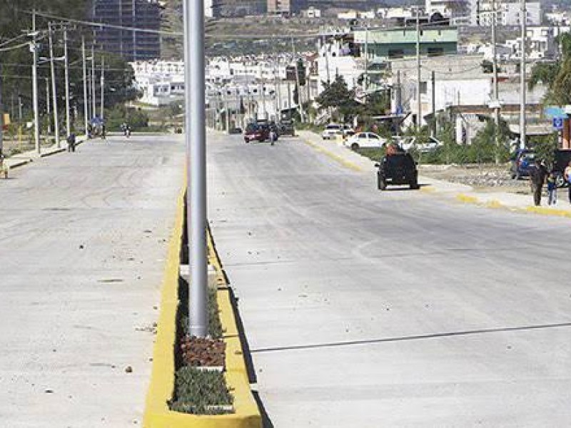 Bulevar Carmelitas sigue sin alumbrado