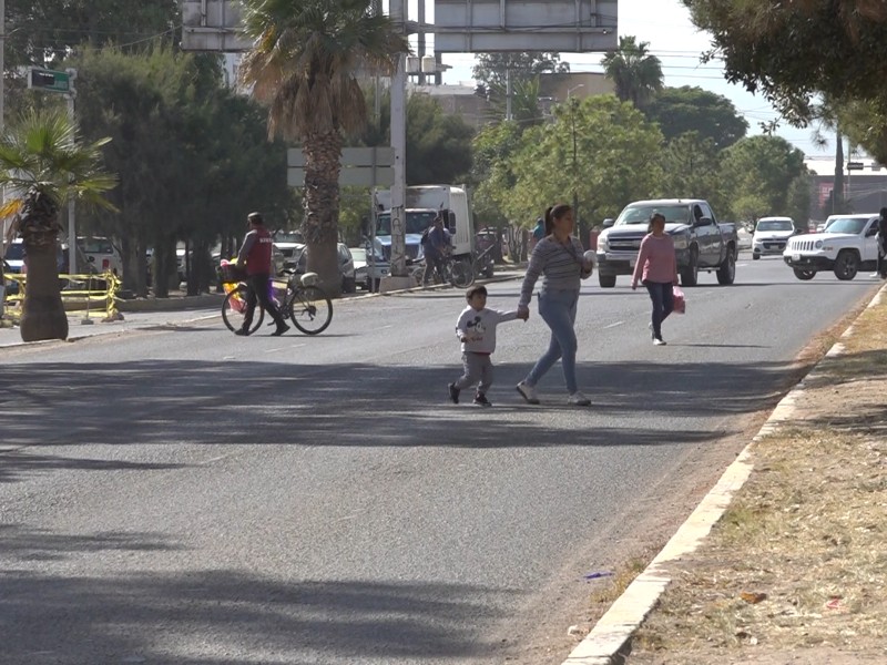 Bulevar Domingo Arrieta: vialidad de alto riesgo