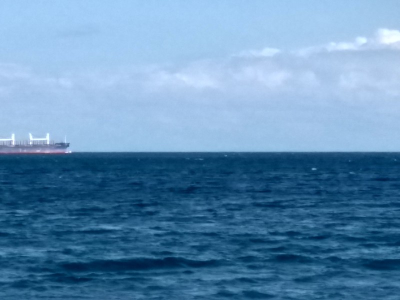 Buque tanque en fondeaderos del puerto de Veracruz