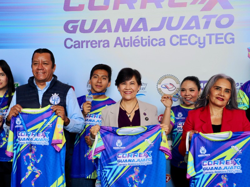 Busca CECyTEG fomentar desarrollo integral de estudiantes con carrera atlética