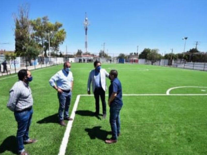 Busca municipio rehabilitación de espacios deportivos