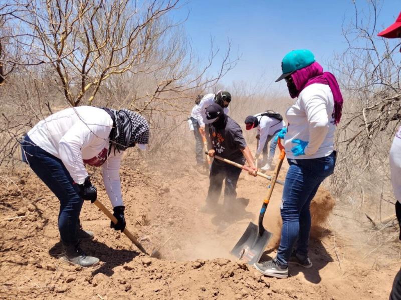 Buscadora denuncia que Fiscalía reportó cero fosas en Sonora en 2025