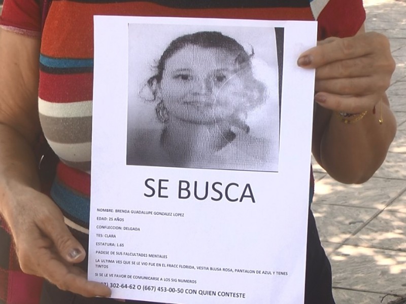 Buscan a Brenda, desapareció el viernes en Culiacán