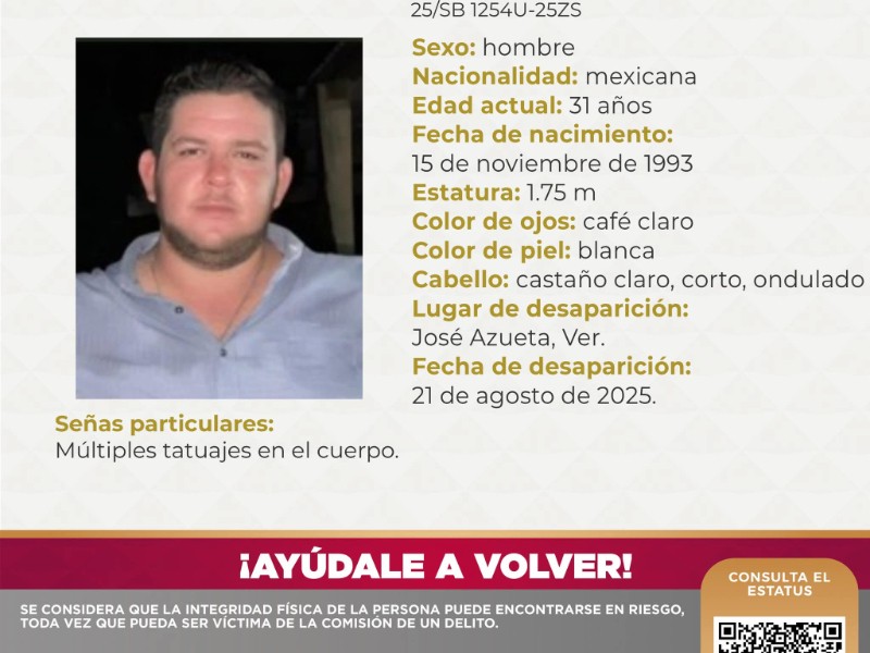 Buscan a hijo de secretario del PAN en José Azueta