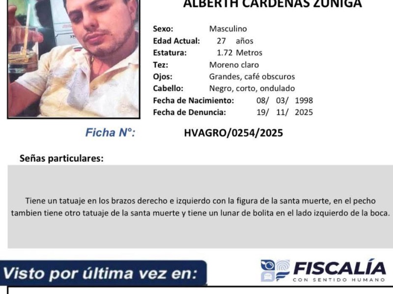 Buscan a joven desaparecido en Zihuatanejo