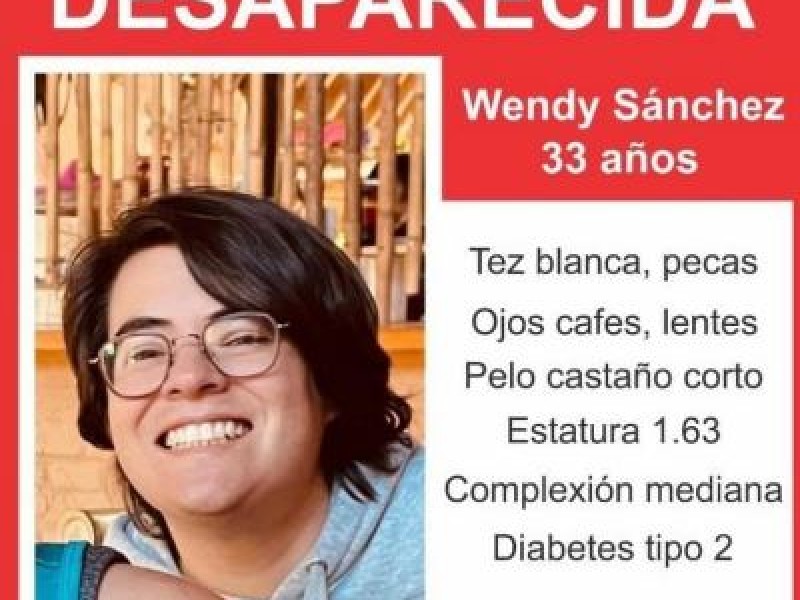 Buscan a Wendy Sánchez en Jalisco, piden agilizar investigación.