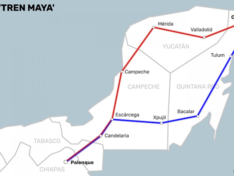 Buscan autoridades, blindar obra del Tren Maya