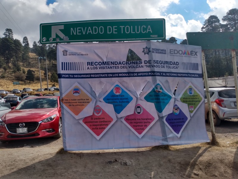 Buscan disminuir extravíos en el nevado de Toluca