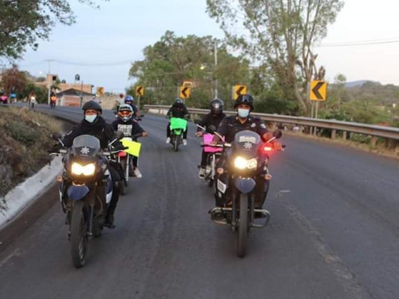 Buscan disminuir muertes por accidentes viales en Tangamandapio