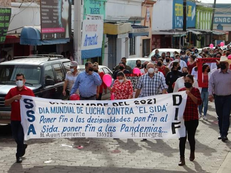 Buscan hacer conciencia sobre la prevención del SIDA