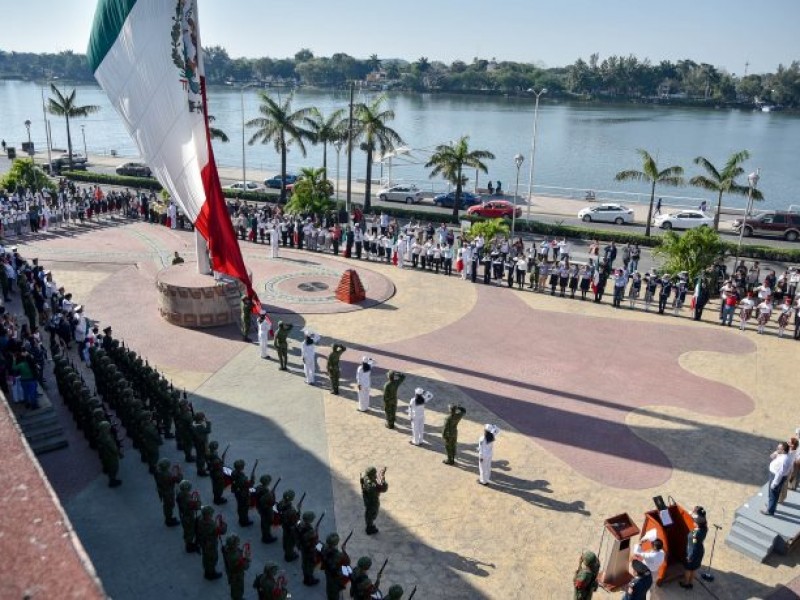 Buscan inculcar respeto a símbolos patrios