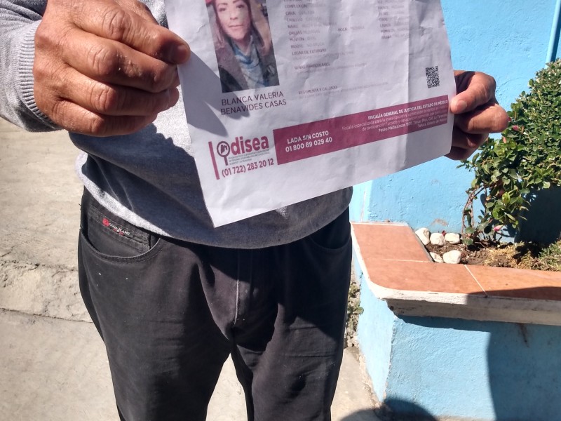 Buscan padres a su hija Valeria de Mexicaltzingo