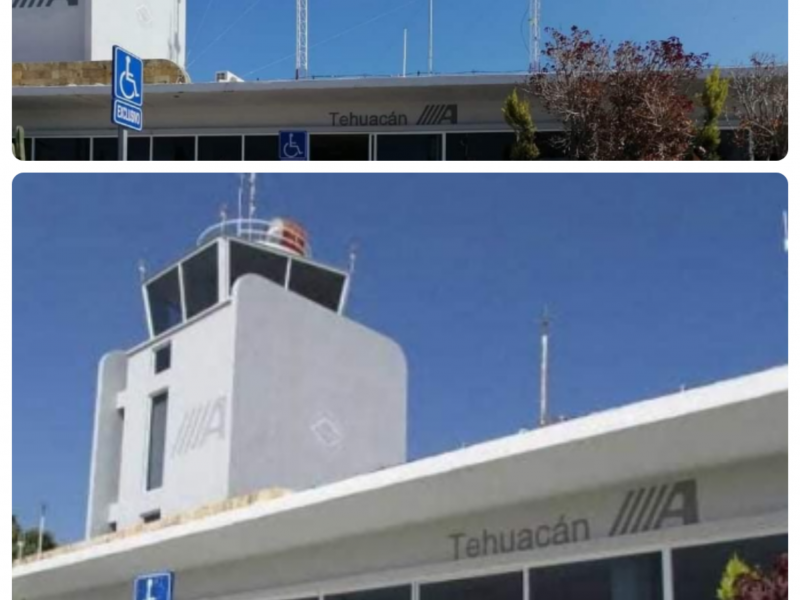 Buscan reactivación de vuelos comerciales en Aeropuerto de Tehuacán