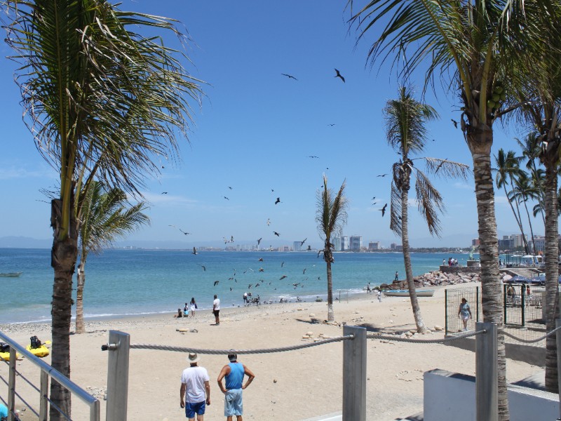 Buscan rescatar ventanas al mar bloqueadas en Bahía de Banderas