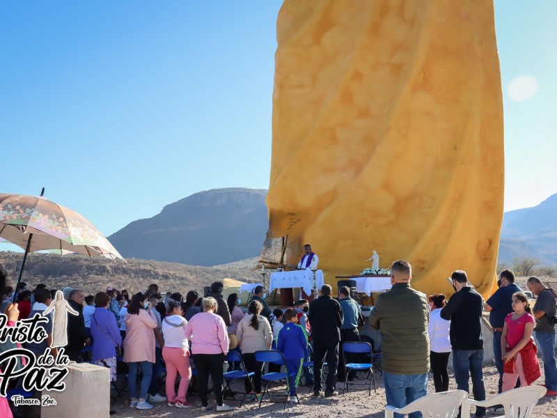 Buscan terminar y activar Cristo de la Paz de Tabasco