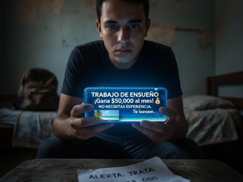 ¿Buscas trabajo? Evita ser víctima de trata de personas