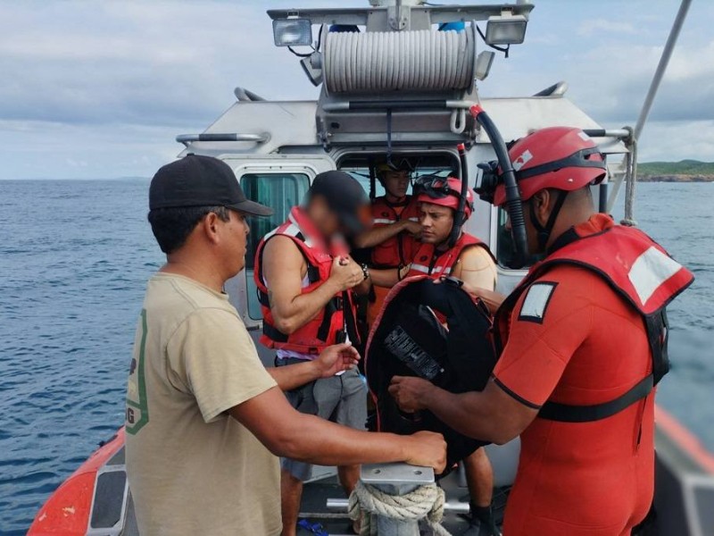 Buzo sufre descompresión en Bahía de Chamela; Semar realiza evacuación médica