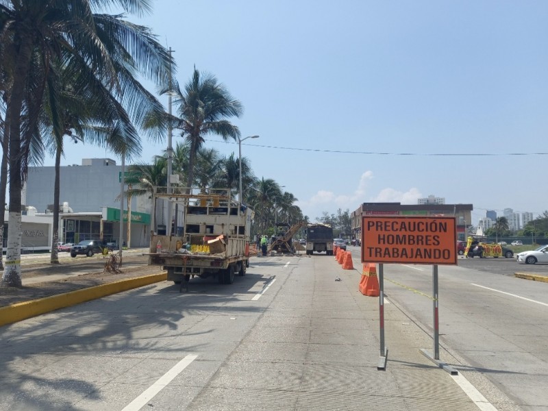 CAB cierra dos carriles del bulevar Ruiz cortines