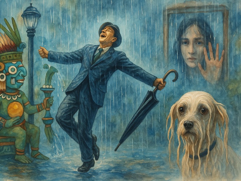 Tláloc llora, la tierra canta: la lluvia en México