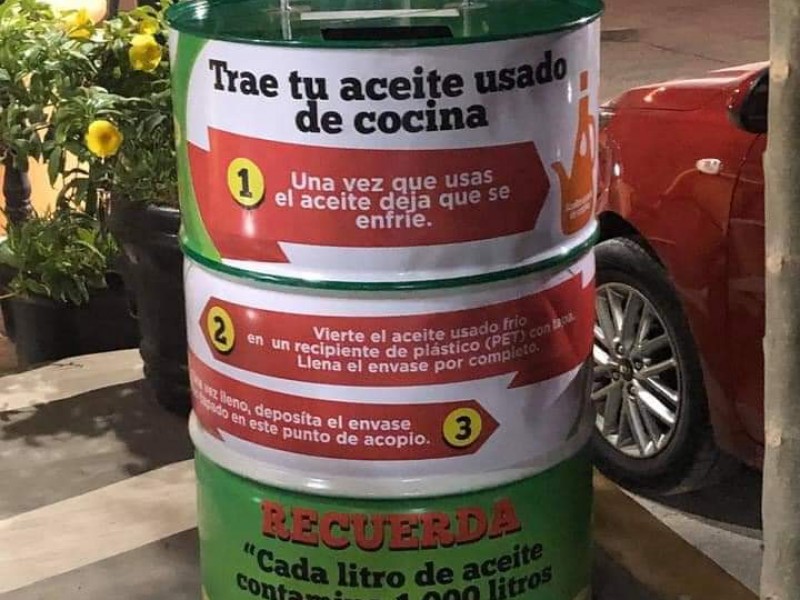 Cada litro de aceite, contamina mil litros de agua