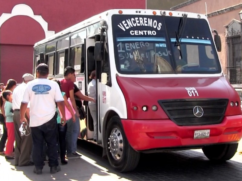 Cae ganancias del transporte por obras del centro