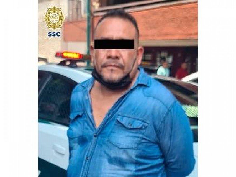 Cae 'El Charmín', líder de banda roba celulares CDMX