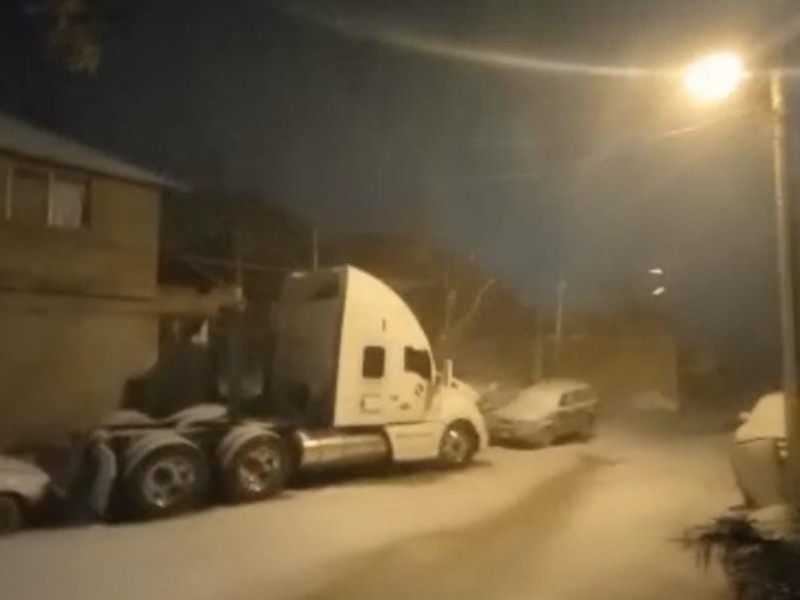 Cae nevada en Nogales generada por frente frío 37