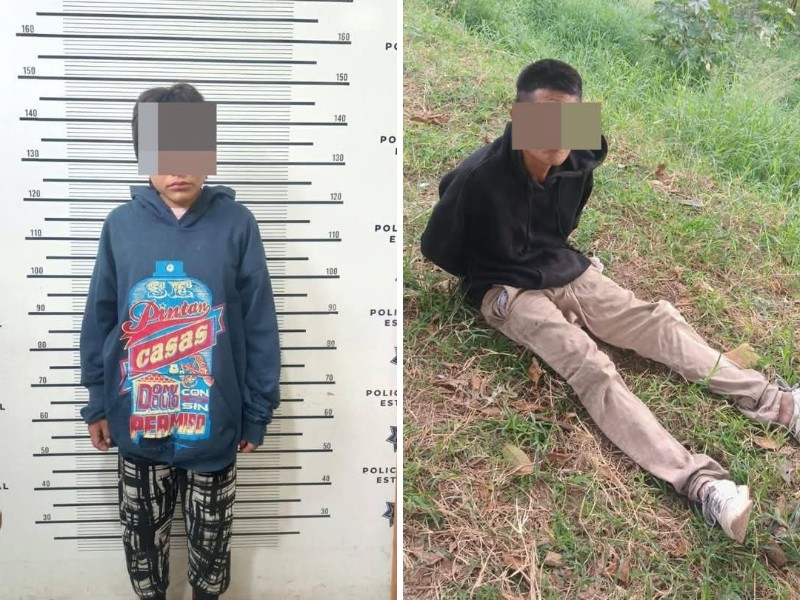 Cae pareja por robo a adulto mayor en el puente Bicentenari