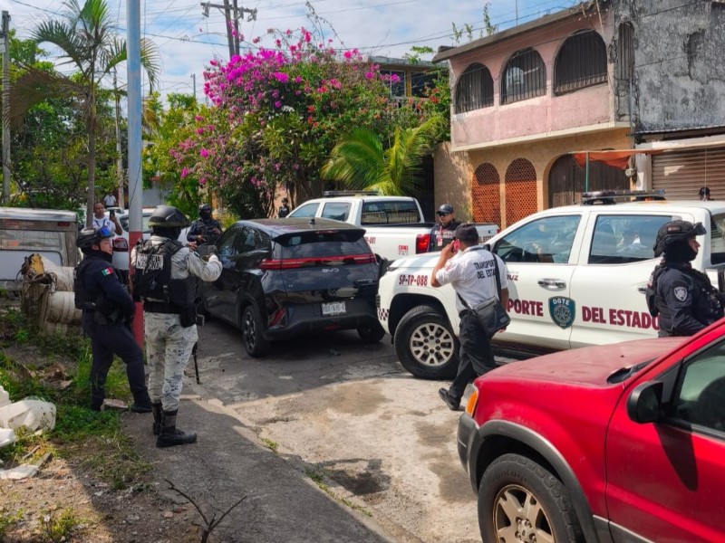Cae primer vehículo de aplicación en operativo de Transporte Público