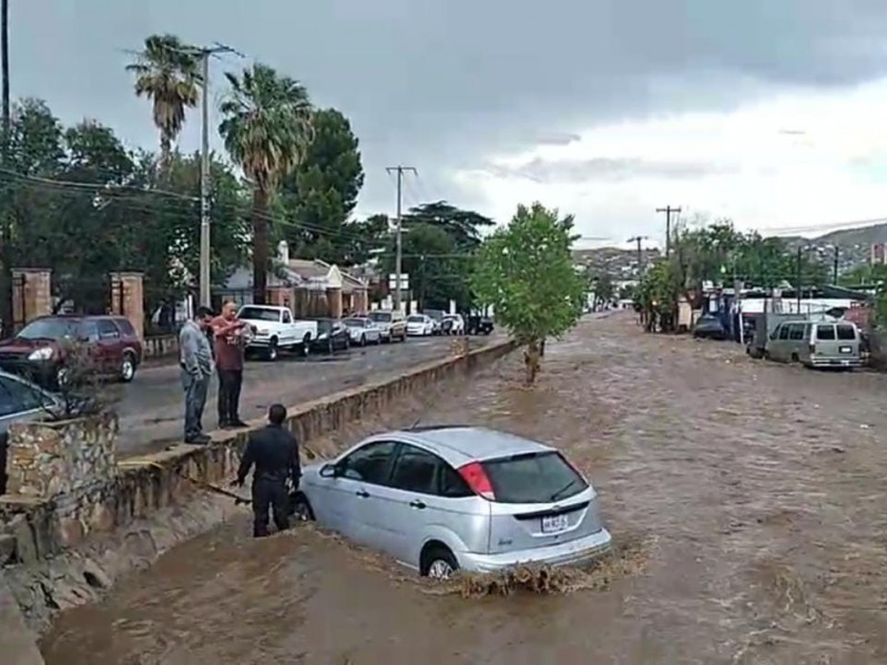 Cae primera lluvia de la temporada en la frontera nogalense