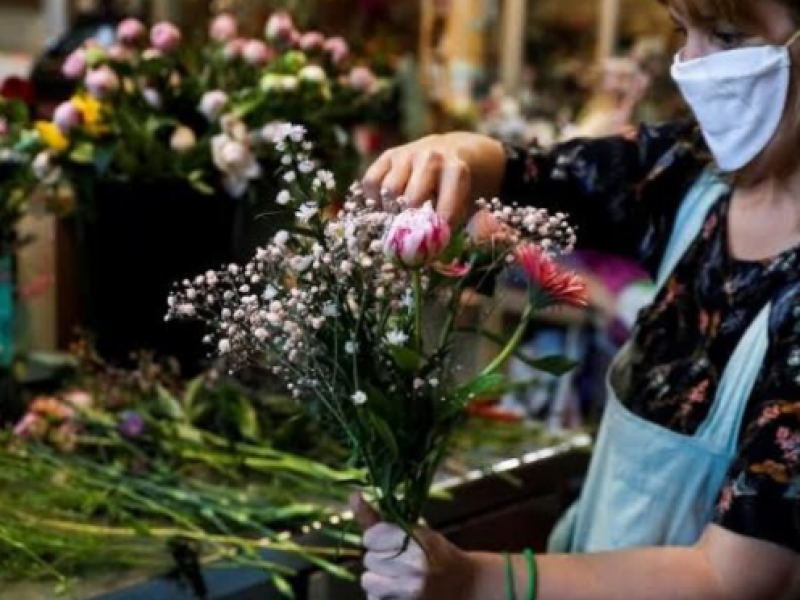 Cae venta de flores por pandemia del COVID-19