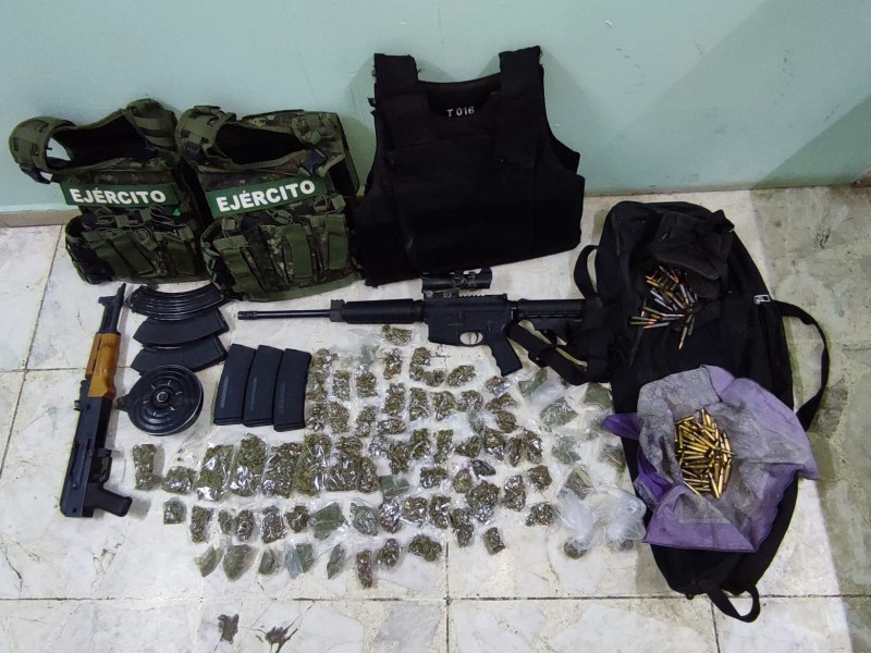 Cajeme: 8 Detenidos y 7 armas decomisadas en operartivos