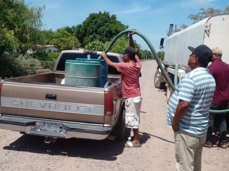 Cajeme: con problemas de agua y a 40 grados