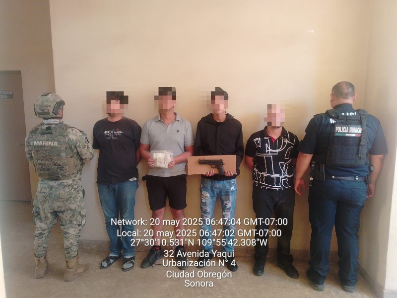 Cajeme: detienen a policía municipal por robo con violencia