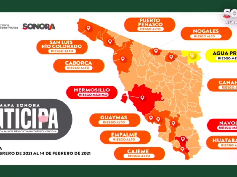 Cajeme logra regresar a Semáforo Naranja