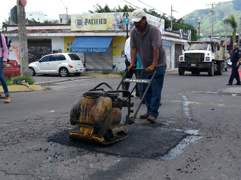 Calendario de bacheo se publica en redes sociales