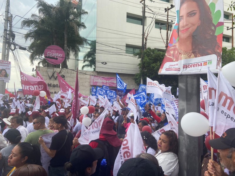 Calientan motores previo al debate