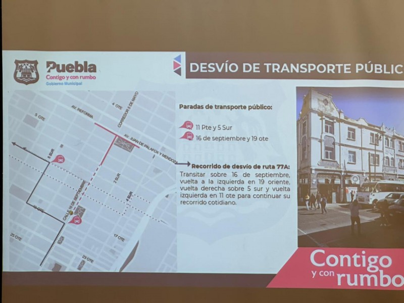 Calle 16 de septiembre será peatonalizada permanentemente