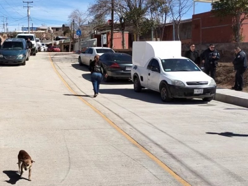 Calle Leandro Valle, primer avenida pavimentada con recursos de REPUVE