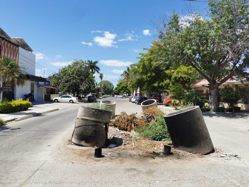 Calle Niños Héroes, la ruta de los socavones