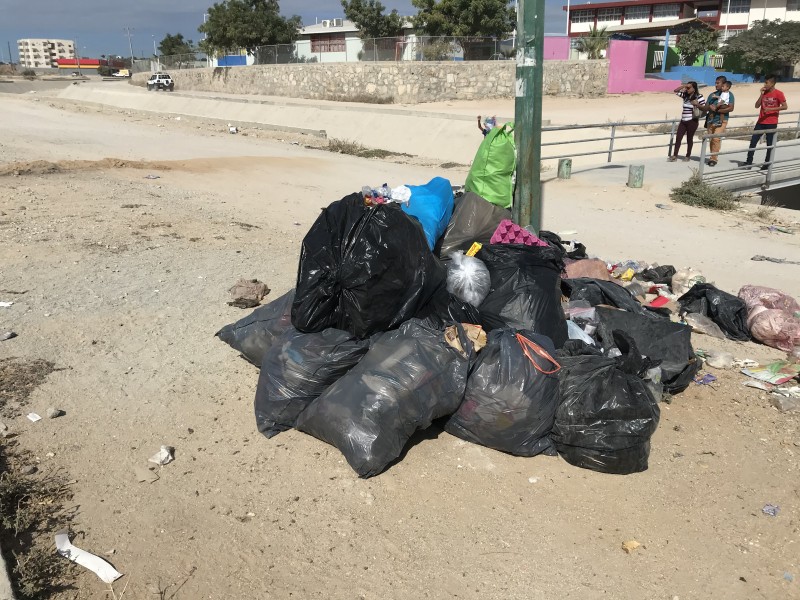 Calles de Chulavista convertidas en basurero