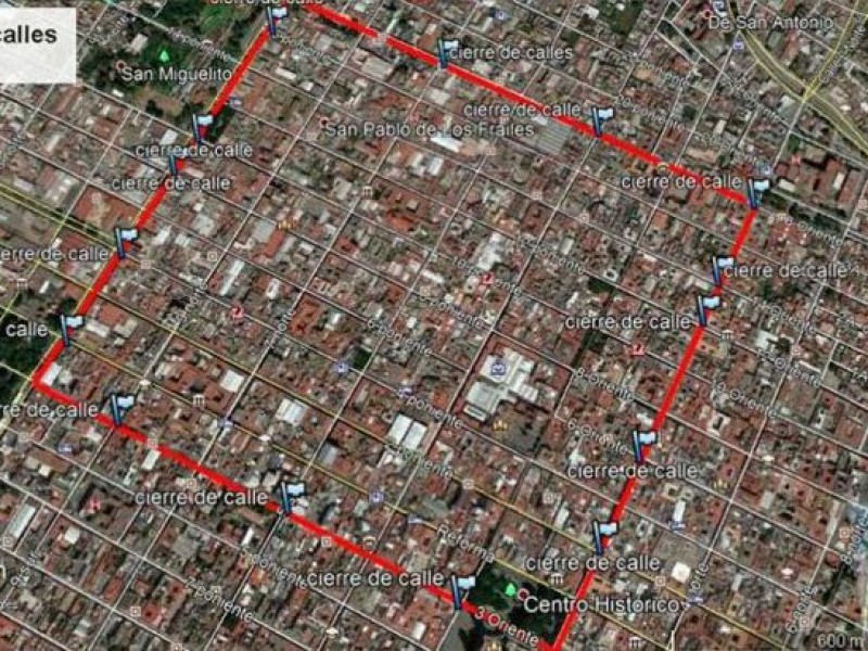 Calles del Centro Histórico continuarán cerradas pese a reapertura económica