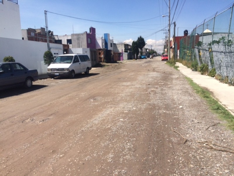 Calles en el olvido en col. Vicente Guerrero