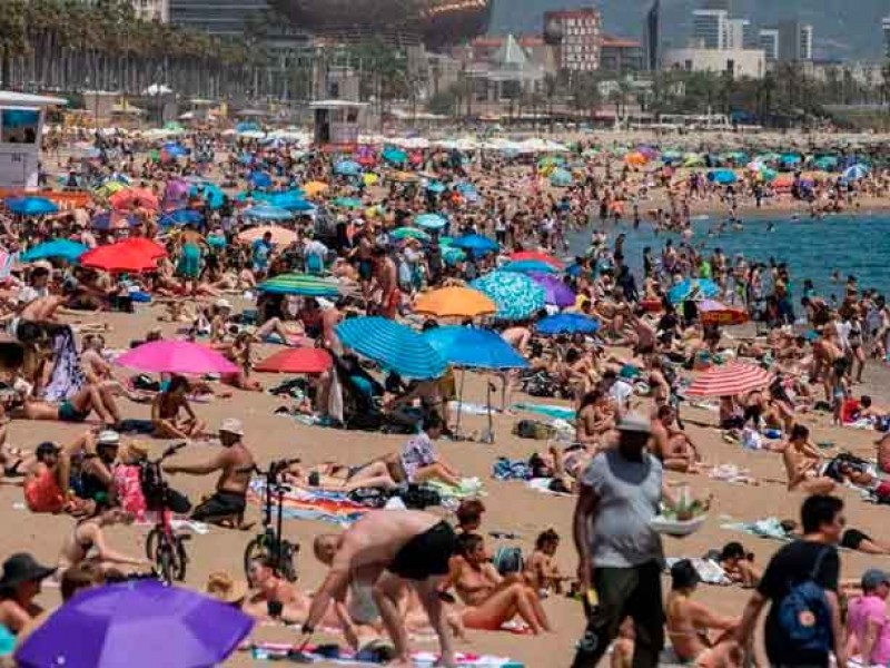 Calor abrazador en Río de Janeiro, Brasil