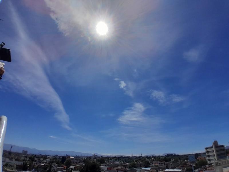 Calor extremo,  no habrá lluvias esta semana.